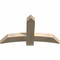 Ekena Millwork Bellingham Rough Sawn Timber Gable Bracket, Douglas Fir, 48"W x 28"H x 4"D x 6"F, 14/12 Pitch GBW048X28X0406BEL00RDF - alternate 2